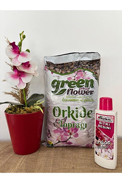 Ekodoğa Orkide Yetiştirme Ortamı 3 Lt Özel Karışım Orkide Toprağı Çam Kabuğu ...
