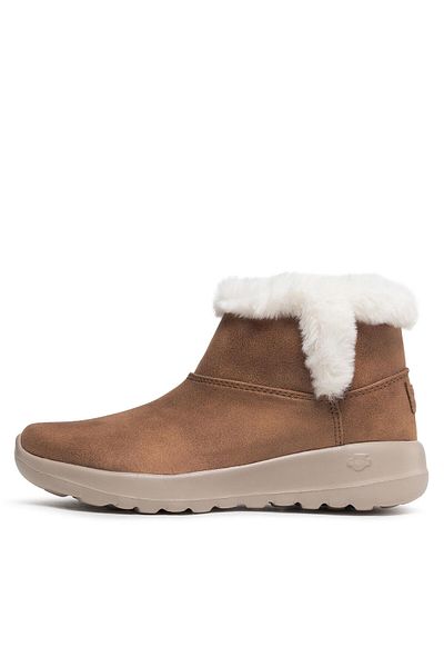SKECHERS Women's Ankle Boots Brown SKECHERS-144013 CSNT