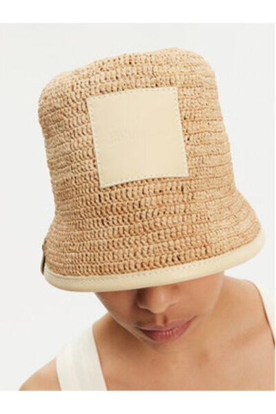 JACQUEMUS Pălărie bărbătească bej JACQUEMUS-24E245AC642-3060 120 IVORY