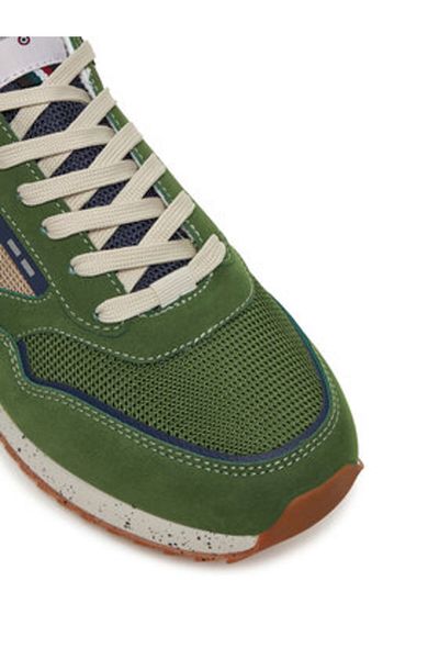 Aeronautica Militare Teniși bărbați multicolori AGAVE/MOUTON