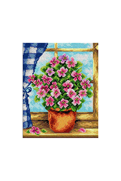 Orchidea Baskılı Goblen Çiçek 2180 24*34 cm