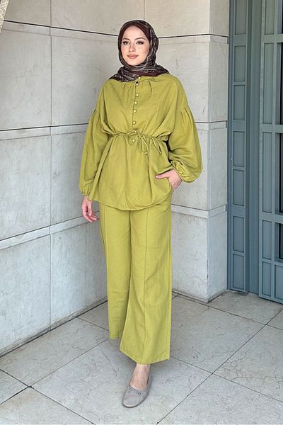 Ovn. Vanellope Button Suit - Fat Green