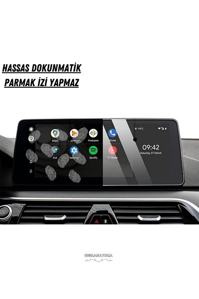 UniqAnatolia Bmw G30 520 Lci Make up Case Multimedia Compatible Nano Screen Protector