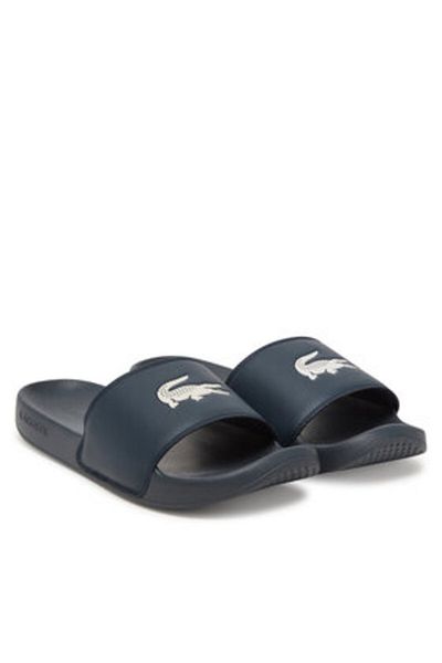 Lacoste Șlapi albaștri pentru bărbați LACOSTE-749CMA0041 092 NVY/WHT