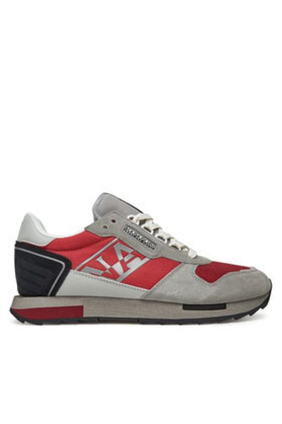 Napapijri Men's Sneakers red NAPAPIJRI-NP0A4IQH MO3 GRAY/RED