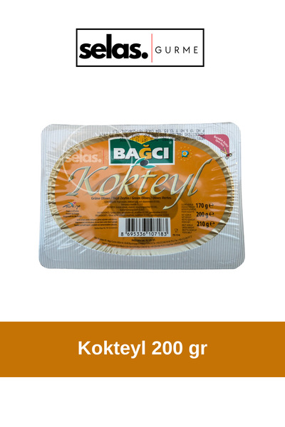 Bağcı Kokteyl Yeşil Zeytin 200 gram