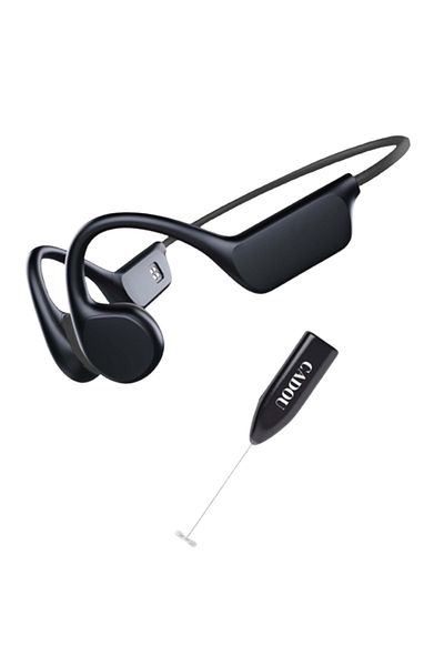 Regaleon Casti Conductie Osoasa REGALEON®, Wireless Bluetooth 5.3, IPX8 Rezistente la Apa, Inot, Memorie 32GB
