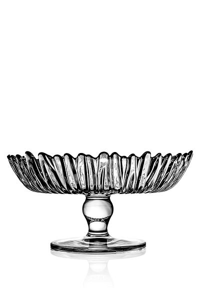 DECOCIA 21 cm Footed Glass Presentation Bowl Cookie Bowl Sugar Bowl Vega
