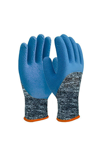 CMC 3/4 قفاز رمادي - أزرق متموج 1747 (12 قطعة)