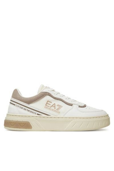 EA7 Emporio Armani Teniși de damă albi EA7 EMPORIO ARMANI-X8X173 XK374 U465 OFF WHT+COBBELSTONE