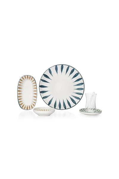 Schafer Emely Breakfast Set 32 Pieces-Asorti