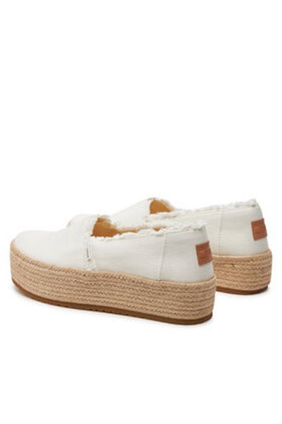 Toms Women's Espadrilles white TOMS-10019820 100 WHITE CANVAS WM VALCIA ESP WHITE