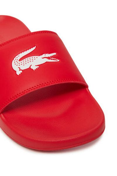Lacoste Men's Flip-Flops red LACOSTE-749CMA0041 17K RED/WHT