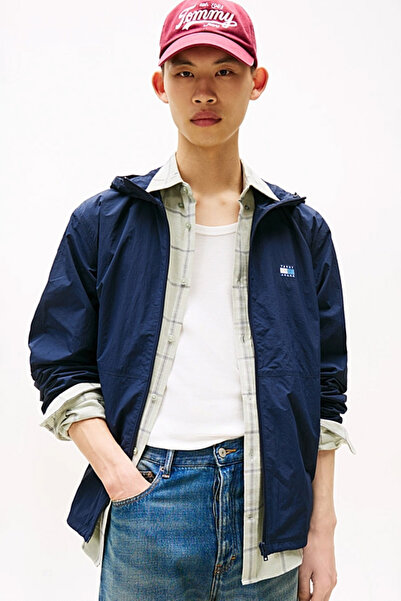 Tommy Hilfiger Erkek Chicago Windbreaker Mont - Lacivert