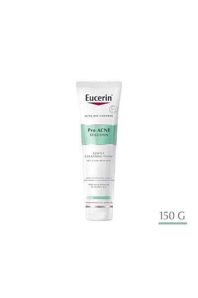 Eucerin ProACNE Solution Gentle Cleansing Foam Alcohol-Free ~ 150g