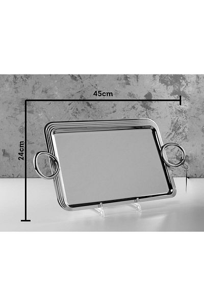 TOHFAT-AL MAIDAH Luxury steel serving trays