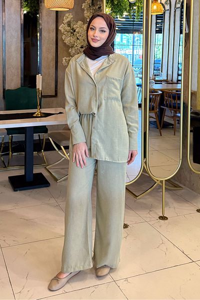 Ovn. Basic Muslin Set - Çağla