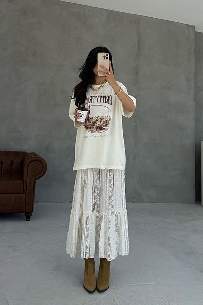 Seda Yalçın Atelier Cream Design Pinterest Skirt