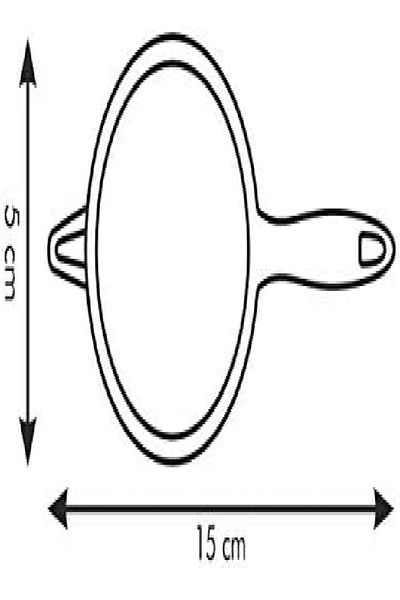 TESCOMA Tescoma Presto All-Stainless Steel Strainer – 5 cm, Fine Mesh
