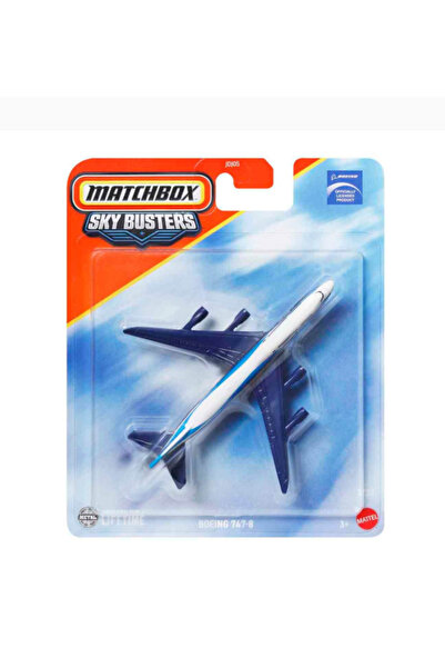 HOT WHEELS Mavi Kanatlı Boeing 747-8 UÇAK
