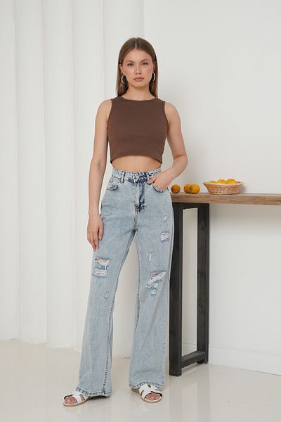 Ay Moda Collection Thick Strap Crop Athlete