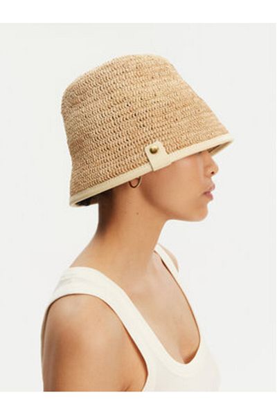 JACQUEMUS Pălărie bărbătească bej JACQUEMUS-24E245AC642-3060 120 IVORY