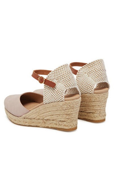 Genuins Espadrile roz pentru femei GENUINS-G106385 ROSE