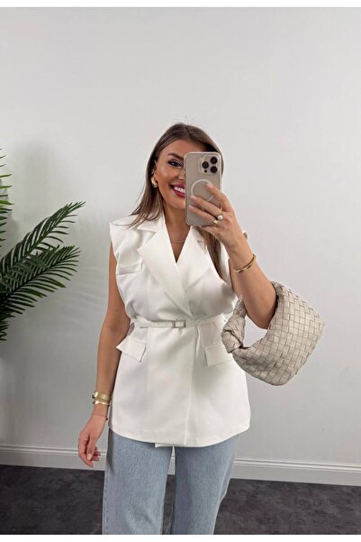 Becca Boutique KEMERLİ YELEK