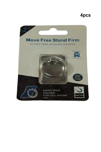 Generic 4pcs Metal Ring Cell Phone Holder