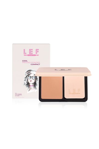 LEF COSMETICS Pressed powder to remove shine and unify the complexion
