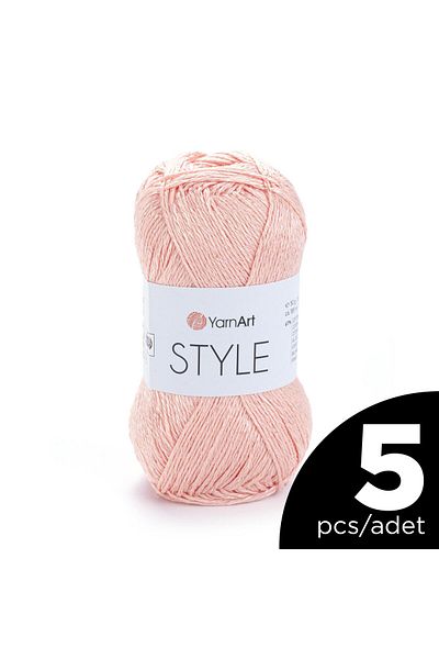 Yarnart ΣΤΥΛ - ΠΛΕΚΤΟ ΜΑΝΤΙΚΟ - 658 - 5 ΤΕΜΑΧΙΑ