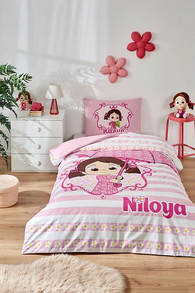 Özdilek Özdilek Niloya Yağmur Single Licensed Elastic Sheet Children's Bedding Set