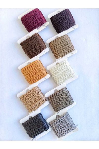 Eskişehir hobi sanat 0.8 mm 10 Meters 10 Colors Prayer Beads Thread Total 100 Meters