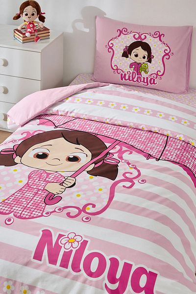 Özdilek Özdilek Niloya Yağmur Single Licensed Elastic Sheet Children's Bedding Set