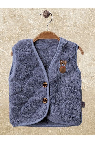 Fox Moda Children's Plush Vest (6-12-18-24 Months)