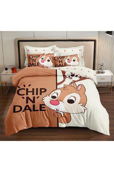 OEM Finet Premium Cotton Linen Chip AND Dale, 235x235cm