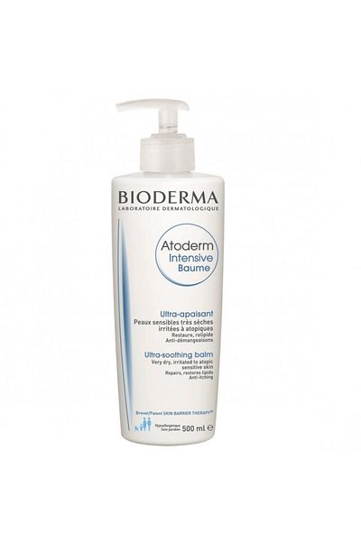 Bioderma Atoderm Balsam Restructurant Intensiv pentru Ten Atopic, Cremă de Corp, 500 ml
