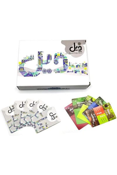 Toybox لعبة بطاقات هاشتاج ديل عالية الجودة ولعبة لوحية متينة