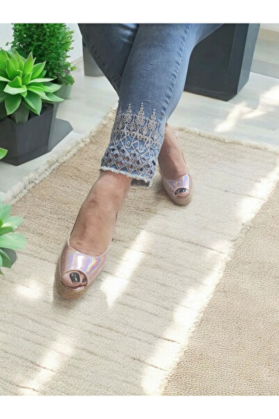 GokceKundura06 Wedge Heel Wicked & Linen Sandals