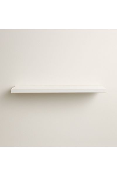 UnicSpot White chipboard shelf, 120x20x1.8 cm