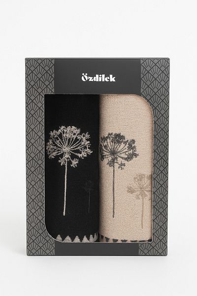 Özdilek Er-Se 2-Piece Boxed Hand-Face Towel