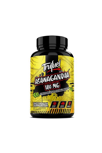 Trufuel Ashwagandha, 180mg, 100 Caps, 50 Servings
