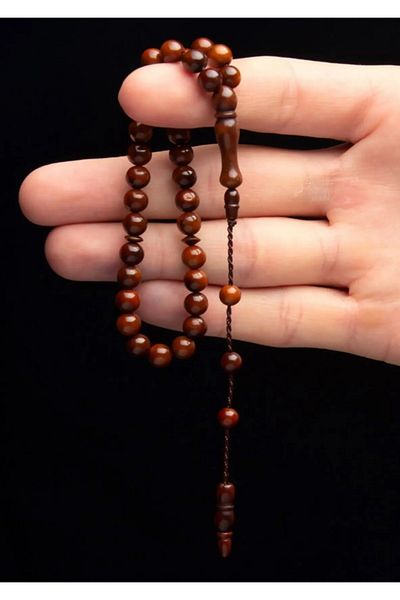 EHİNOS Men's Gift System Tassel 7mm Ankle Length Kuka Rosary