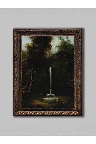 WoodyArts Ormandaki Havuz - Bronz Eskitme Çerçeve