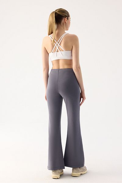 Superstacy Mira Modal Spanish Leg Smoked Trousers