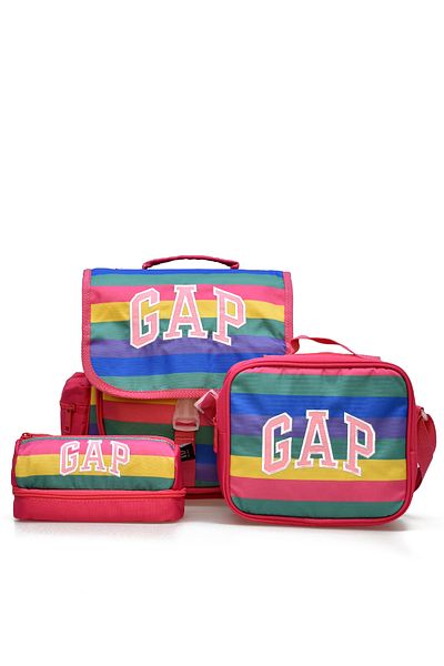 GAP Girl's 3-Piece School Set Primary School Bag & Nutrition & Pen Holder 12821