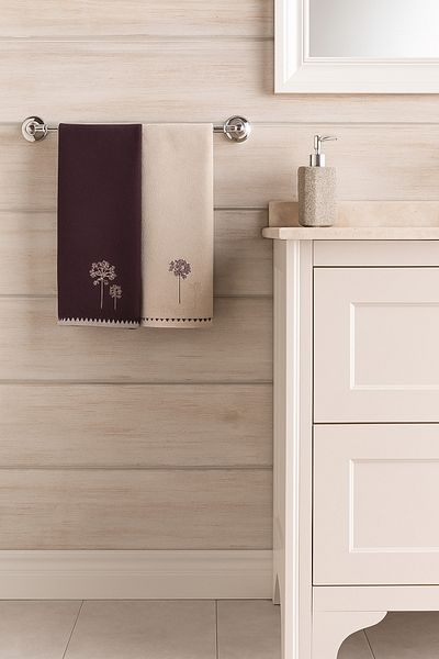 Özdilek Er-Se 2-Piece Boxed Hand-Face Towel
