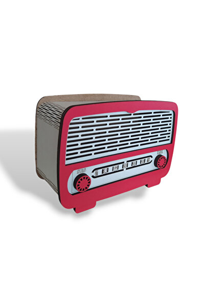 Home Ahşap Nostaljik Dekoratif Hediyelik Radyo Kumbara