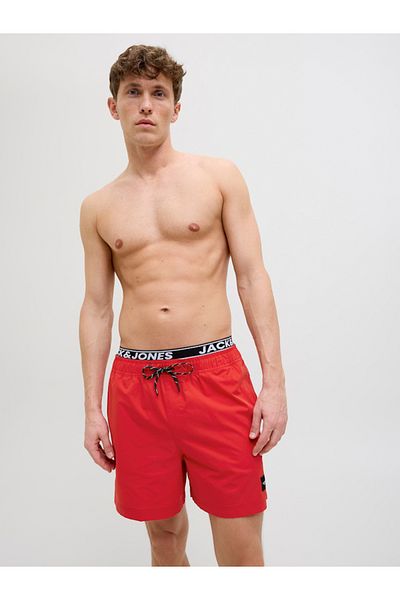 Jack & Jones Mid Rise Regular Fit Swim Shorts