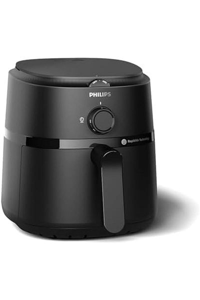 Philips Airfryer 1000 Series - 3.2L, 1300W, Rapid Air Technology, Analog, Black - NA110/09